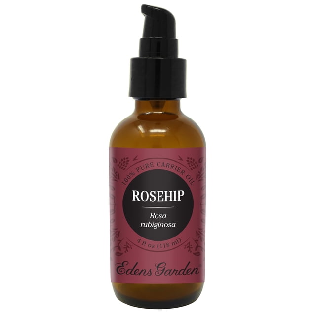 Edens Garden Rosehip Carrier Oil (Best For Mixing With Essential Oils), 4 oz