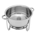 thumbnail image 6 of Chafing Dish Round Stainless Steel 13.5 Litre Soup Pot Food Warmer Hot Pot for Celebrations, Parties, Catering, Buffets, 6 of 12