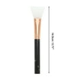 thumbnail image 4 of Unique Bargains 1 Pc Lightweight Marble Facial Mask Brush Gold Tone Black White, 4 of 5