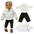 thumbnail image 2 of Maojin Toy Story Juguetes ropa linda chaqueta de plumón para muñeca americana de 18 pulgadas accesorio juguete para niña, 2 of 7