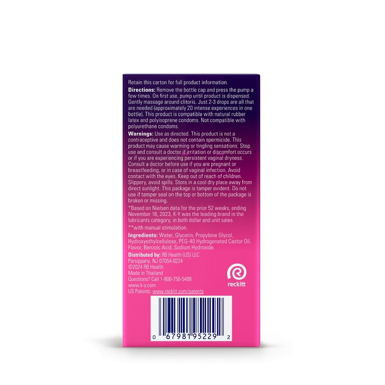 K-Y Intense Pleasure Gel Lube, Water Based Personal Lubricant For Sexual Wellness, Vaginal Moisturizer, 0.34 fl oz - Walmart.com K-Y Intense Pleasure Gel Lube, Water Based Personal Lubricant For Sexual Wellness, Vaginal Moisturizer, 0.34 fl oz - Walmart.com