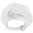 thumbnail image 4 of Karl Kani New Era Gold Plate Dad Hat Embroidered Baseball Cap White, 4 of 5