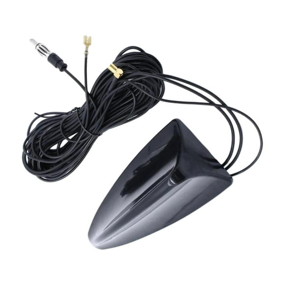 Ximing Universal Shark Aerial /Replacement /Black DAB broadcast FM/AM Din Connector Radio Decoration for Van SUV Car