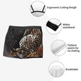 thumbnail image 3 of Yiaed Leopard On Tree Branch Print Men's Soft Cotton Boxer Shorts Breathable Boxers Underwear Moisture-Wicking Underwear Stretch Boxer Briefs for Man-XX-Large, 3 of 5