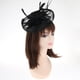 thumbnail image 2 of Fascinator Hat Feather Party Pillbox Sombrero Flor Derby Sombrero para Mujer , Estilo 9 Soledad Diadema para mujer, 2 of 3