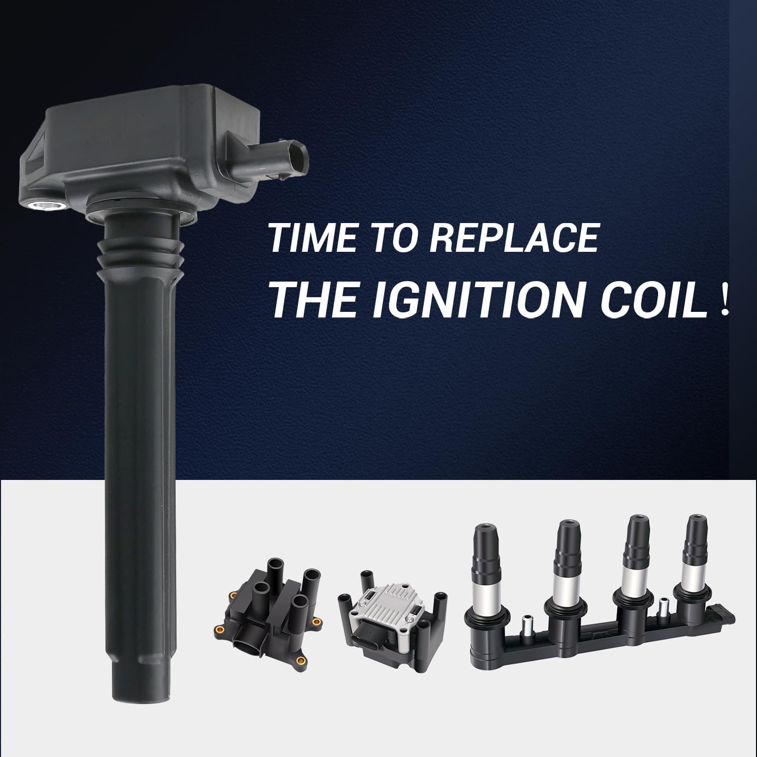 6PCS TECHIE Ignition Coil Pack C1791,UF648,2505-484816 & Iridium Spark Plugs Fit for Chrysler 200 3.6L Town & Country for 2011-2016 Dodge Avenger Challenger Charger Durango Grand Caravan Journey for