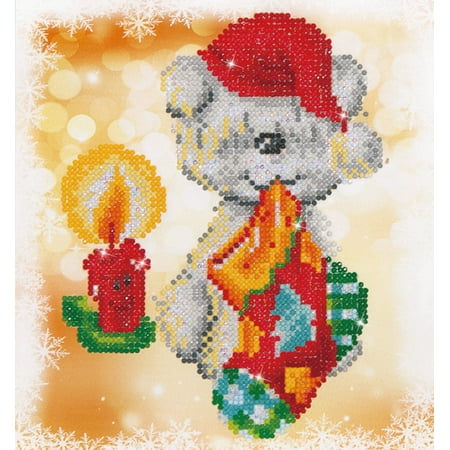 UPC: 4897073240657 | DIAMOND DOTZ® Puppy Stocking Diamond Painting Kit