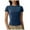 Dark Blue, variant on Women Blouses V Neck Short Sleeve Tops Tight Shirts Women V Neck Top Petite off Shoulder Tops High plus Size Long Tunic to Wear with Leggings Shirts Cute Fashion Top Teen Girl Active Swim Light Blue
