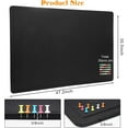 thumbnail image 3 of Large Bulletin Board X Felt Board Notice Pin Board ; x ;Cork Board Alternative for Wall Self-Adhesive Vision Board Mood Board Foldable Photo Board with Pushpi, 3 of 8