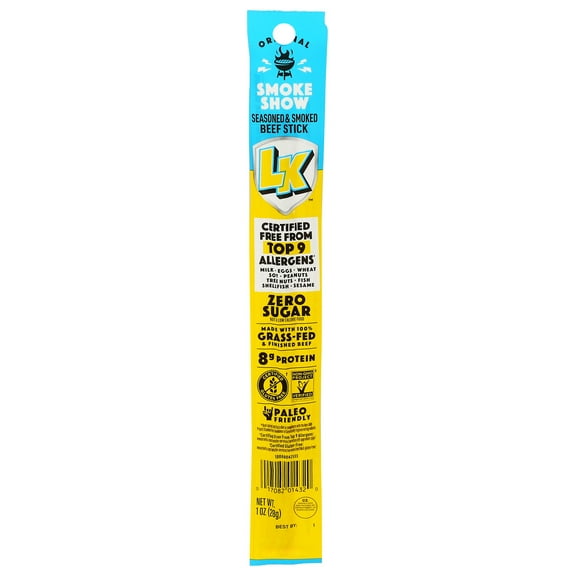 (Pack of 12) Lorissa's Kitchen Beef Sticks Original 1 Oz