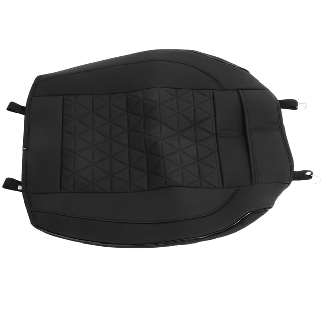 BESTYASH Cojín Para De Auto En Piel Sintética Negro Protección Y