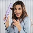 thumbnail image 6 of Tuscom 2-in-1 Mini Hair Straightener and Curler - Dual Voltage 110V-220V Travel Size Flat Iron with Ceramic Floating Plates, Portable Compact Styling Tool for Straightening & Curling, 6 of 7