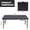 As shown4, variant on LHKJ 8ft Black Folding Table – Portable Plastic Table for Camping Picnics Parties