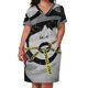 thumbnail image 3 of Mujeres Punk - Vestido suelto de poliestireno con bolsillo Vestidos de gala Vestidos de fiesta Mujeres, 3 of 7