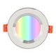 thumbnail image 1 of Luz inteligente, anillo de plata RGB CW LED, luz de techo, diseño exquisito, 1 of 13