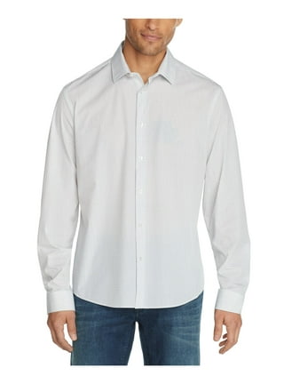 Calvin klein white button up 2025