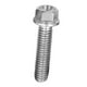 thumbnail image 2 of Tornillos de cabeza hexagonal con brida métrica, paso de rosca de 1,0 mm para bicicletas y motocicletas M6 x 25, 2 of 9