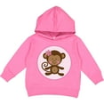 thumbnail image 2 of Inktastic Monkey Girl Toddler Hoodie, 2 of 4
