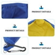 thumbnail image 3 of KONTONTY Collapsable Doggy Bowl Portable Waterproof Food Feeder for Pet Cat Blue 1Set for Travel Hiking Camping, 3 of 7