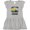 AC-Heather Grey, variant on Inktastic Just a Girl Who Loves Camping Girls Toddler Dress