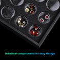 thumbnail image 3 of Mistaha Nail Art Storage Box Organizer Case for Nail Accessories Jewelry Gems - 25 Compartments Alloy Storage Container Kit, 3 of 6
