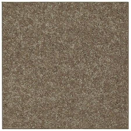 Color World Collection Way Solid Area Rugs Brown 12