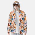 thumbnail image 2 of Balery Cute Chickens Sudadera ligera de manga larga con capucha y protección solar UPF 50+ para hombre y mujer, ideal para pesca y running-Small, 2 of 7