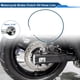 thumbnail image 2 of Manguera de aceite de freno de embrague para motocicleta de 150 cm con trenzado de nylon y acero inoxidable PU para motocicletas y bicicletas de tierra Azul, 2 of 6