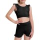 thumbnail image 1 of Conjunto de pantalones cortos deportivos CharmWM para niñas, de 3 a 10 años, 1 of 3