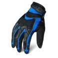 thumbnail image 1 of Guantes de trabajo Ironclad para hombre, tamaño mediano, negro y azul, paquete de 1, 1 of 4