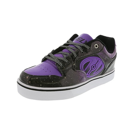 Heelys Motion Plus Black / Purple Galaxy Ankle-High Skateboarding Shoe -