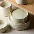 thumbnail image 5 of Stone Lain Bao 12-Piece Dinnerware Set Stoneware, Beige, 5 of 6