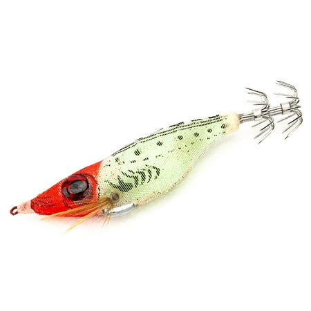 Colorful Fishing Lure Imitation Shrimp Hard Bait Prawn Lure with Squid Jigs Connector