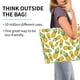 thumbnail image 2 of Balery Pineapple Bolsa Tote Estilo Estético con Cremalleras, Bolsa de Hombro, Bolsa de Compras Grande y Plegable, 2 of 8
