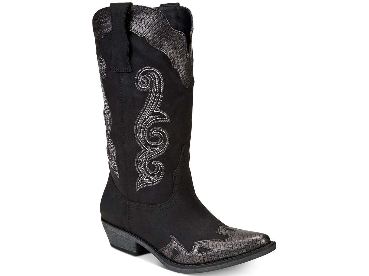 Mid-Calf Cowboy Boots - Walmart 