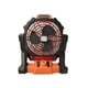 thumbnail image 2 of Soidarity USB movible linterna de velocidad ajustable ventilador eléctrico para acampar con luces de noche Led ventiladores de iluminación Estufas de camping X25/Naranja, 2 of 6