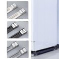 thumbnail image 4 of Soporte para lavadora, herramienta móvil, Base para refrigerador, soporte de rodillo móvil, rueda negra, 2 uds., 4 of 5