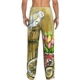 thumbnail image 3 of Fotbe Men'S Watercolor Canary Birdclassic Pajama Pants With Elastic Waist And Drawstring Pockets，Pajama Pants Mens Lounge Pants Super Soft, 3 of 9