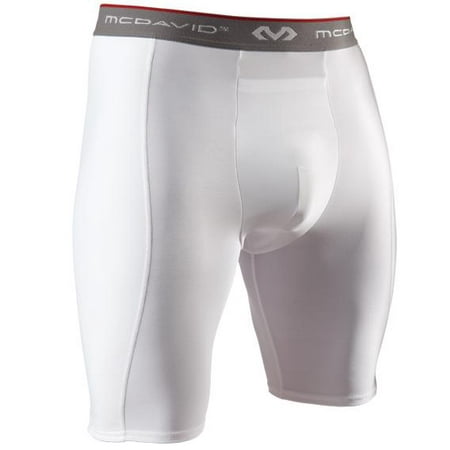 Double Layer Compression Short with Flex Cup (Best Compression Shorts For Football)