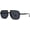 Black/Gray, variant on Retro Trendy Aviator Sunglasses for Women Men 70s 80s 90s Classic Square Stylish Frame Sun Glasses