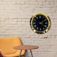 thumbnail image 5 of yotijay 4xRound Clock Insert Easy to Read Metal Mini Clock Roman Numerals Clock Face, 5 of 8