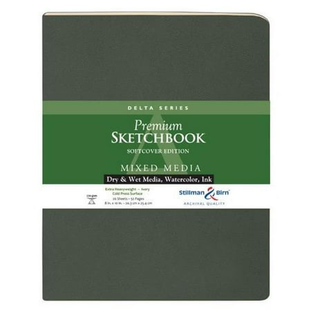 Stillman & Birn Archival Sketchbook - Delta Series, Softcover, 10