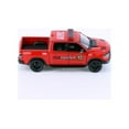 thumbnail image 4 of 2019 Dodge Ram 1500 Firefighter Pick-Up Truck, Red - Kinsmart 5413DPR - 1/46 scale Diecast Car, 4 of 5