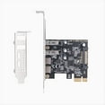 thumbnail image 2 of Type C USB 3.2 Gen1 5Gbps PCIE Card Adapter PCI Express Board 2xUSB A Port+2xType-C Port/USB3.2 PCI-E Expansion Card,1 x PCI-E Expansion Card Adapter 1 x Low Profile Bracket 1 x Driver CD,Black, 2 of 8