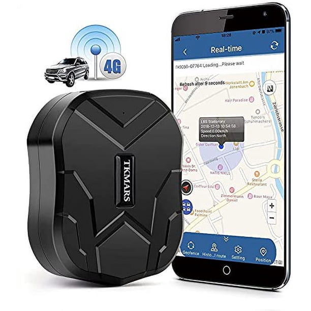 Rastreador GPS TKMARS TK905B 4G para coche, antirrobo, resistente al ...