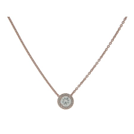45 Cm Necklace - Classic Elegance Necklace, PANDORA Rose & Clear CZ 386240CZ-45 cm 17.7