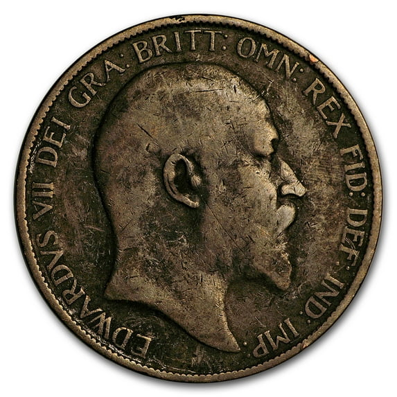 1901-1910 Edward VII Penny Cull (Random Coin)