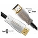 thumbnail image 3 of Cable de Fibra óptica HDMI 2.0 SatelliteSale DIGITAL BLACK 2160P 100 pies, 3 of 5