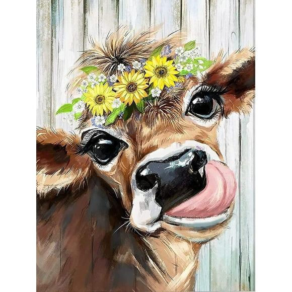 5d Diamond Art Kits For Adults Kids Beginner, Diy Full Drill Diamond Dots Paintings With Diamonds Gem Art Crafts 12x16inch