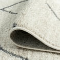 thumbnail image 6 of Contemporary 8x10 Area Rug (7'11'' x 10'3'') Geometric Cream, Gray Living Room Easy to Clean, 6 of 10